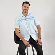 Camisa chazarilla Yale Regular Fit Manga corta 7288 Menta