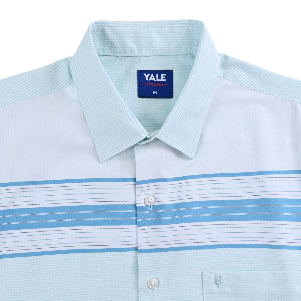 Camisa chazarilla Yale Regular Fit Manga corta 7288 Menta