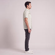 Camisa chazarilla Yale Regular Fit Manga corta 7288 Beige