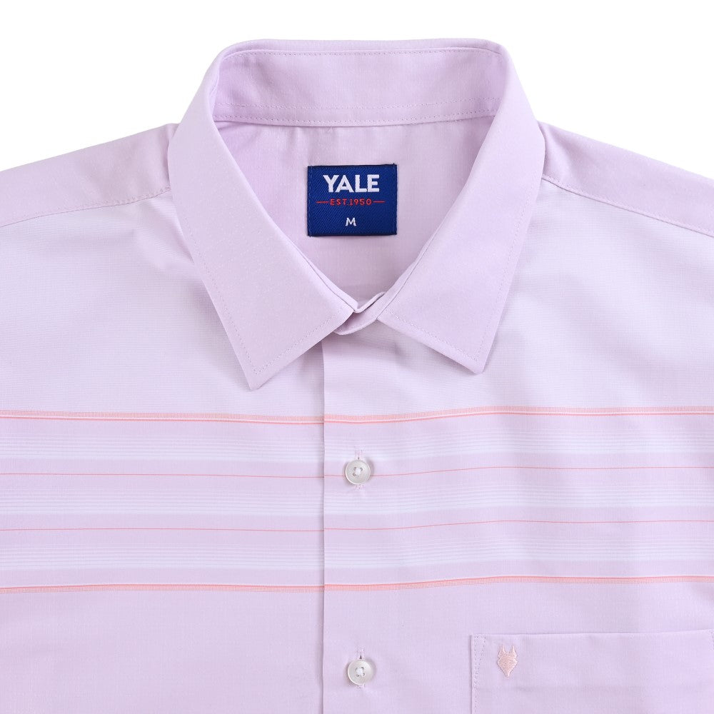 Camisa cenefa Yale Regular Fit Manga corta 7290 Rosa