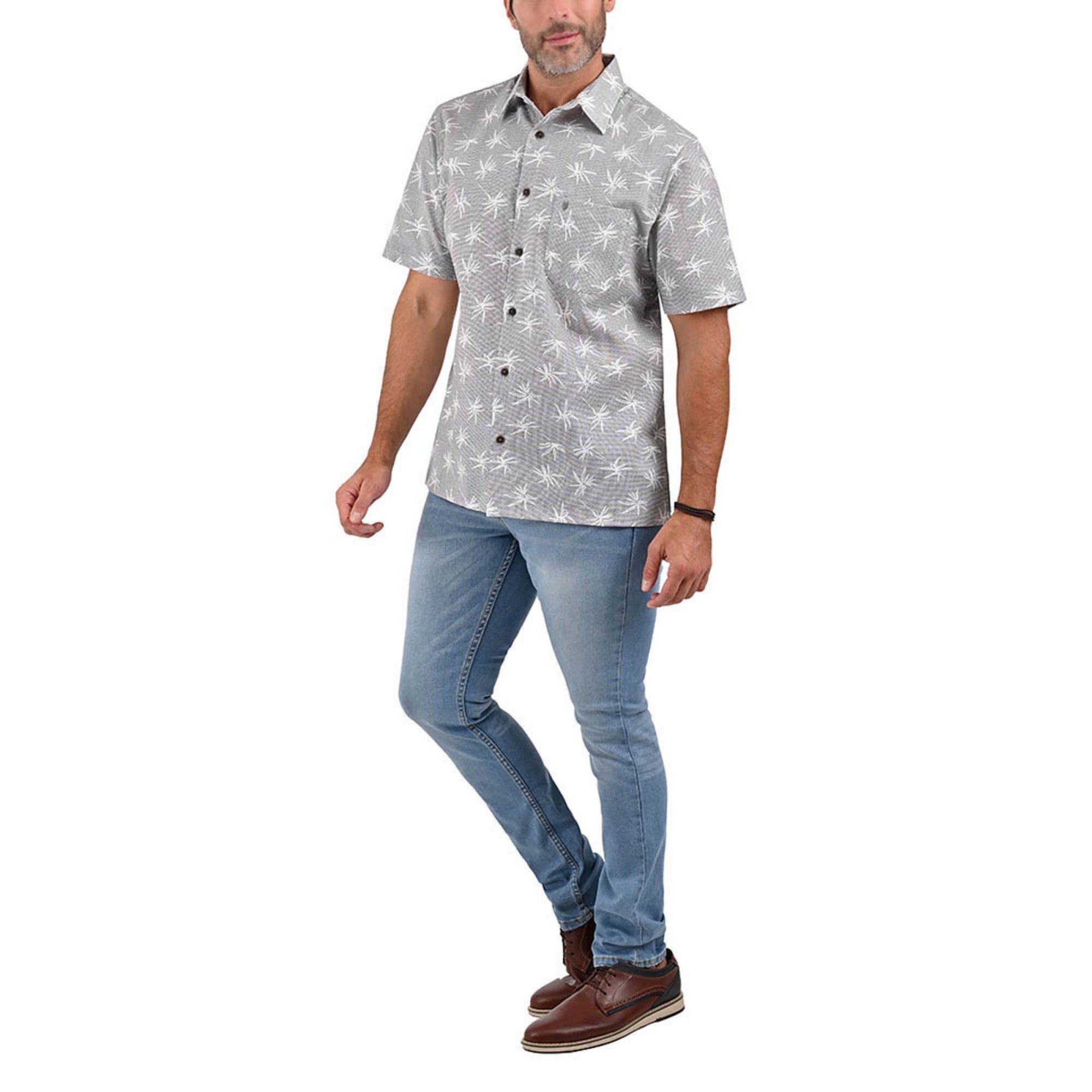 Camisa Yale Manga Corta Regular Fit 3882
