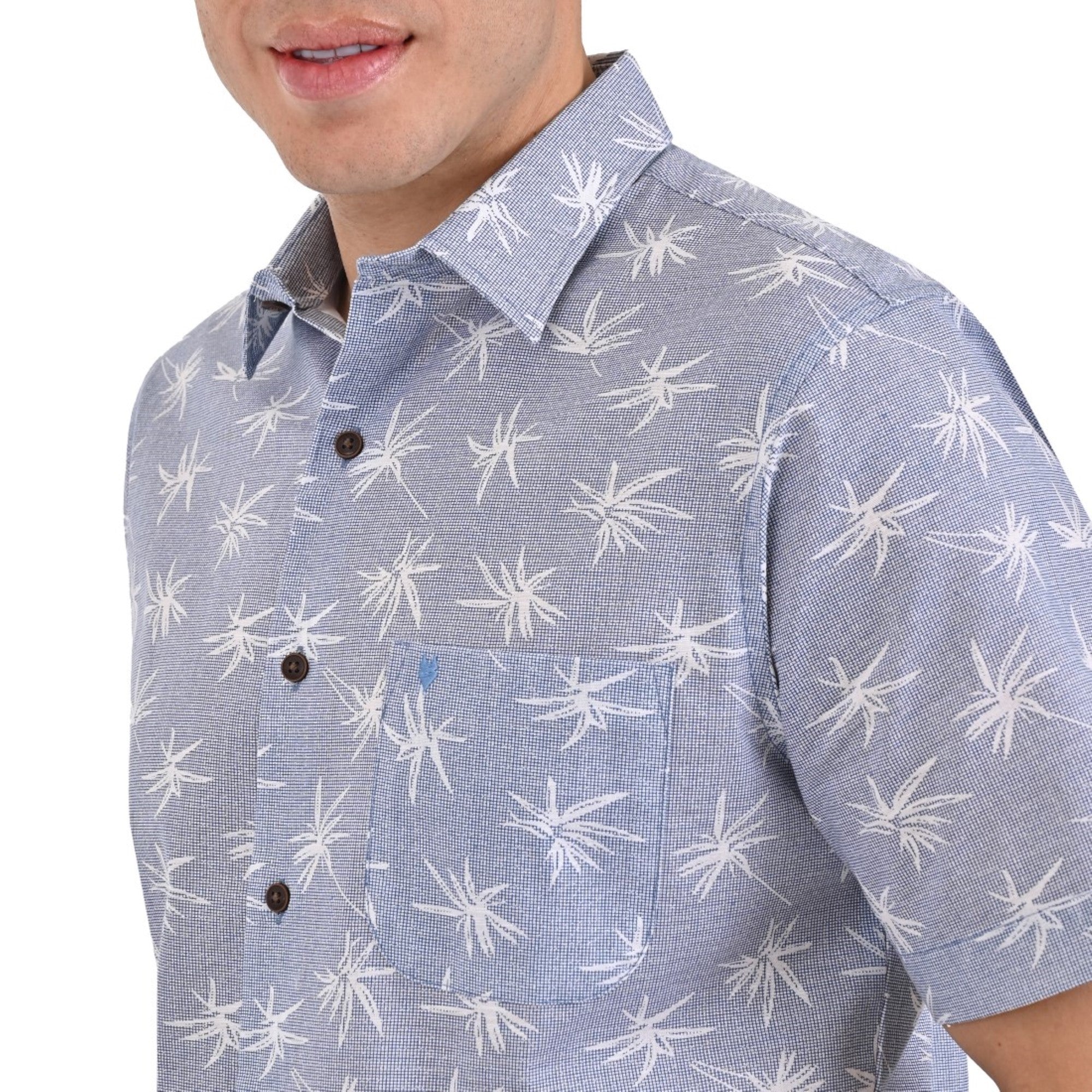 Camisa Yale Manga Corta Regular Fit 3882