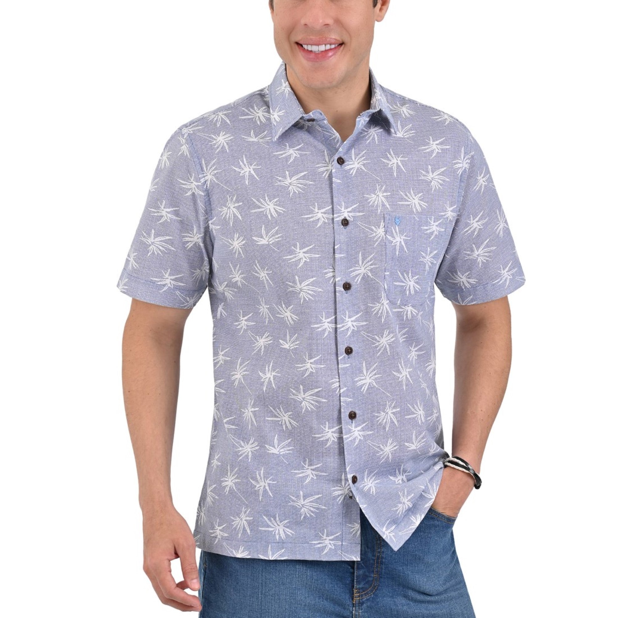 Camisa Yale Manga Corta Regular Fit 3882