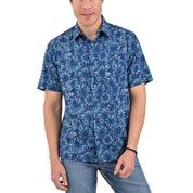 Camisa Yale Manga Corta Regular Fit 3883  Verde