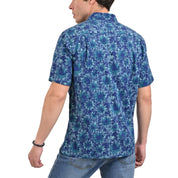 Camisa Yale Manga Corta Regular Fit 3883  Verde