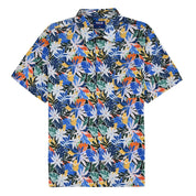 Camisa casual Yale Regular Fit Manga corta 7840 Azul Rey