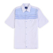 Chazarilla Yale Manga Corta Regular Fit 3672  Azul