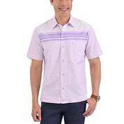 Chazarilla Yale Manga Corta Regular Fit 3677  Lila