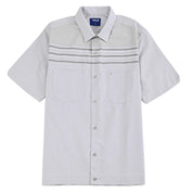 Camisa chazarilla Yale Regular Fit Manga corta 7280 Gris Perla