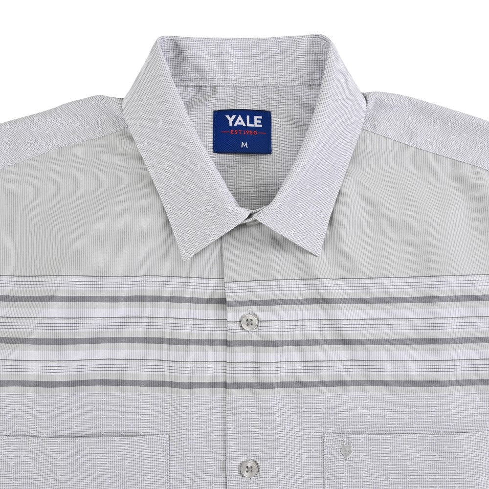 Camisa chazarilla Yale Regular Fit Manga corta 7280 Gris Perla