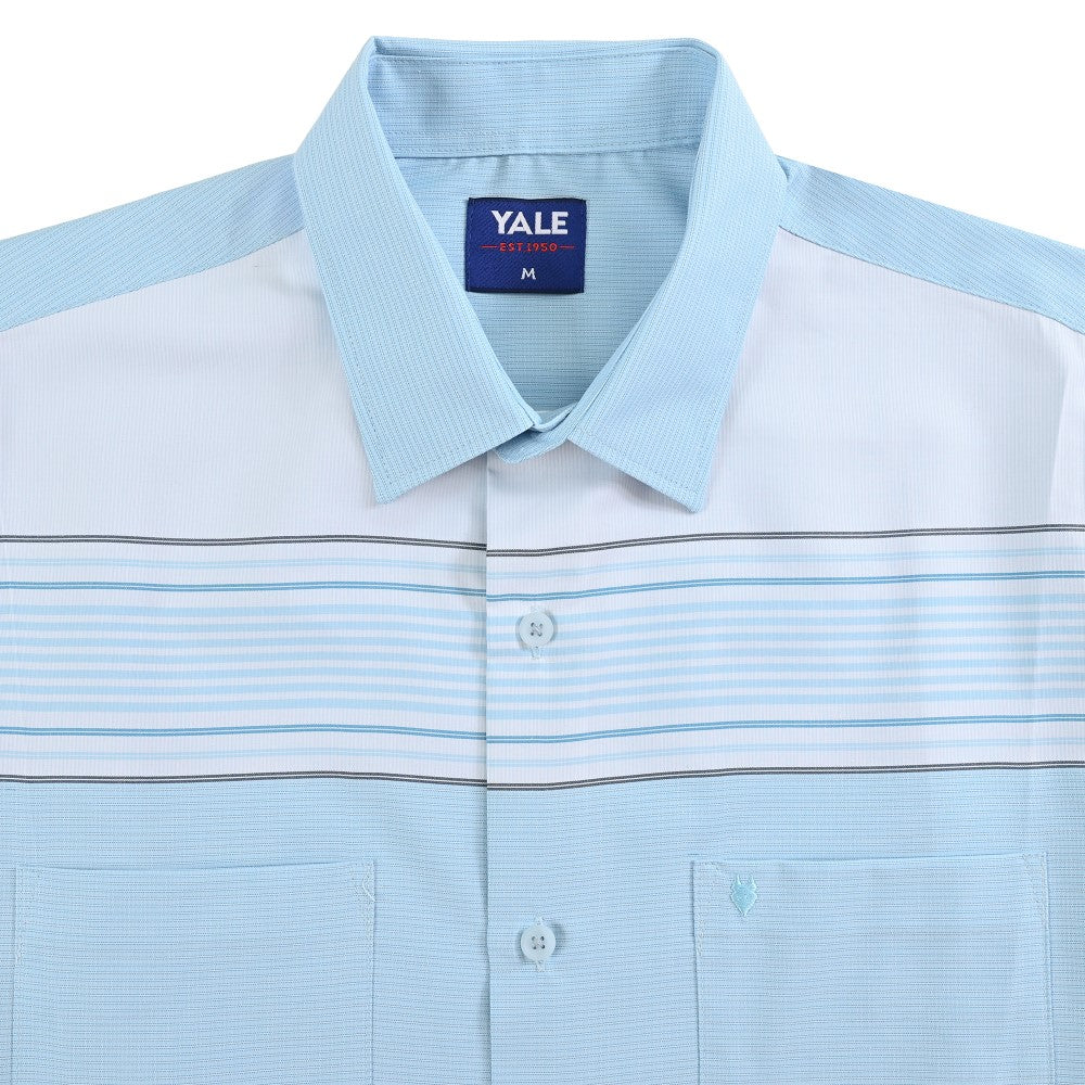 Camisa chazarilla Yale Regular Fit Manga corta 7281 Azul Cielo
