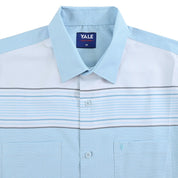 Camisa chazarilla Yale Regular Fit Manga corta 7281 Azul Cielo
