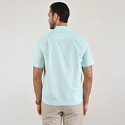 Camisa chazarilla Yale Regular Fit Manga corta 7283 Menta