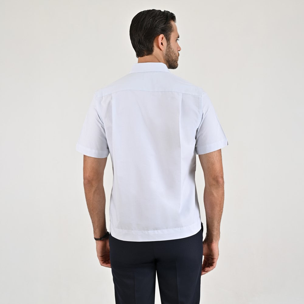 Camisa chazarilla Yale Regular Fit Manga corta 7284 Gris Medio