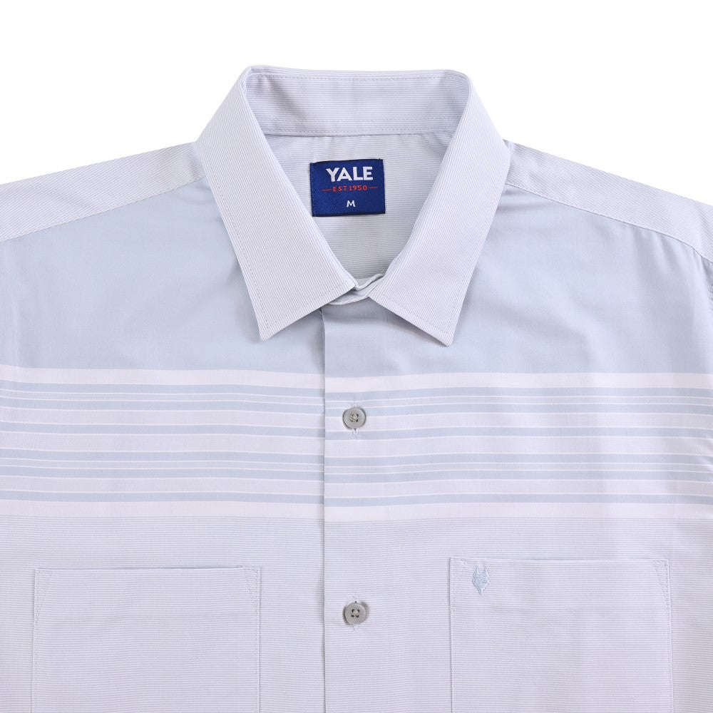 Camisa chazarilla Yale Regular Fit Manga corta 7284 Gris Medio