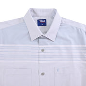 Camisa chazarilla Yale Regular Fit Manga corta 7284 Gris Medio