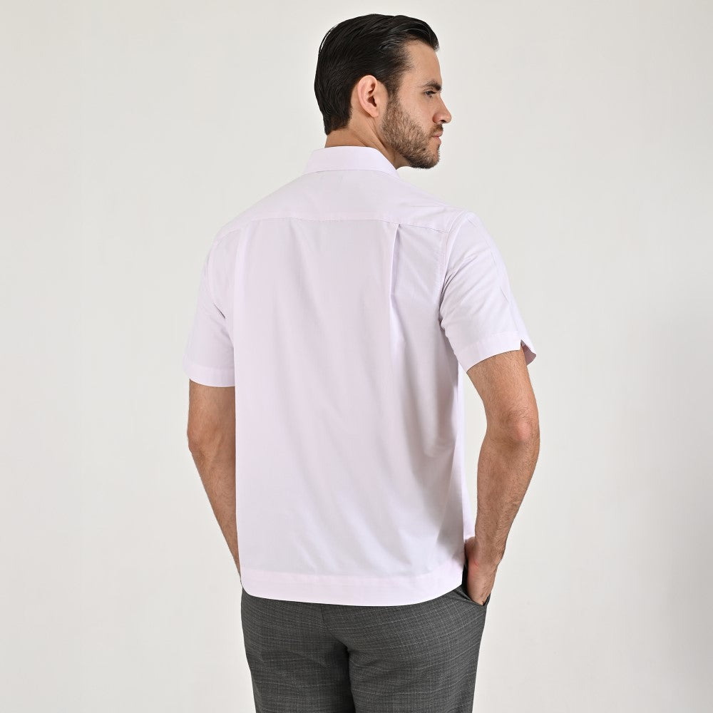 Camisa chazarilla Yale Regular Fit Manga corta 7286 Rosa