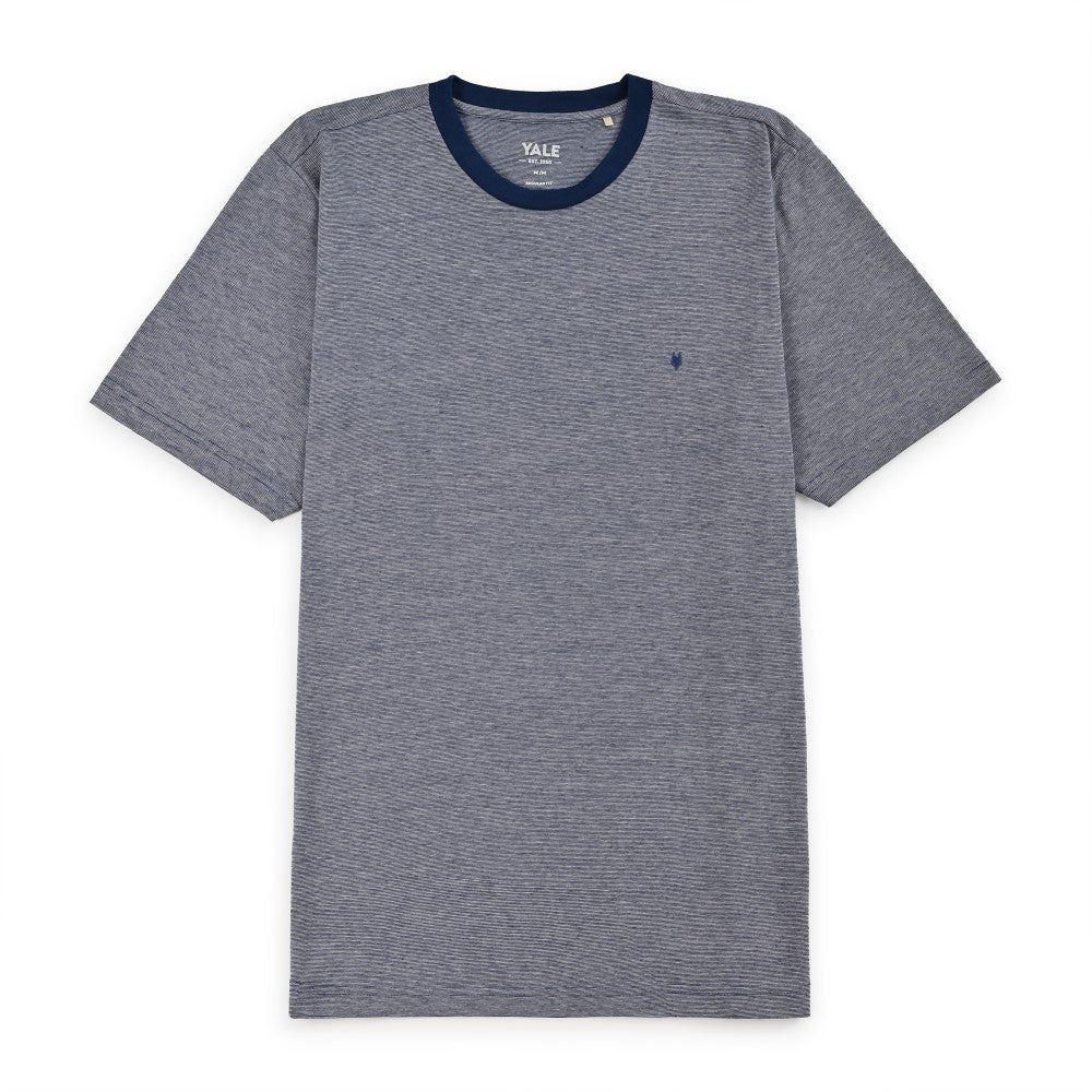 Playera Cuello Redondo Para Caballero Manga Corta Regular Fit 0873 Azul Marino