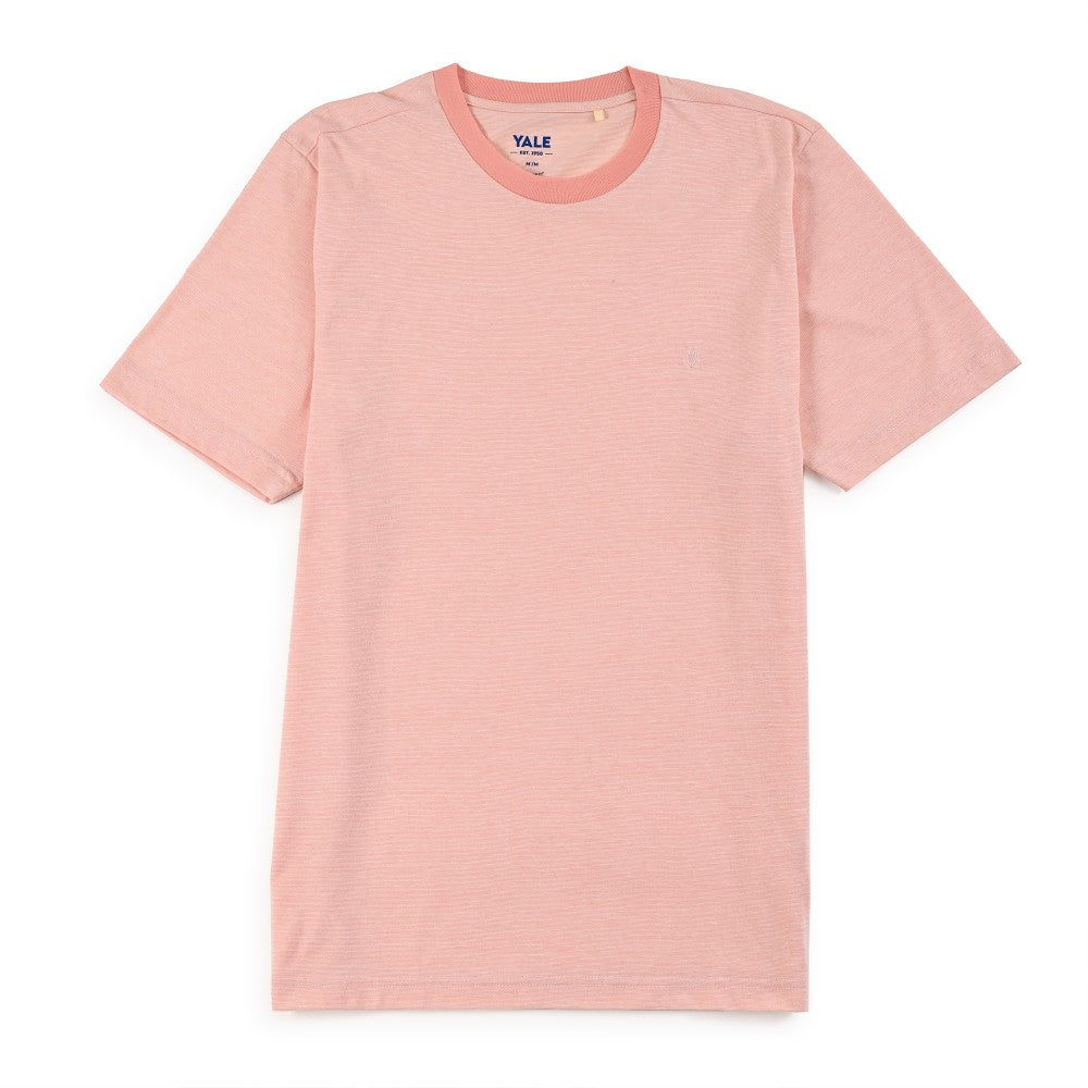 Playera Cuello Redondo Para Caballero Manga Corta Regular Fit 0873 Rosa