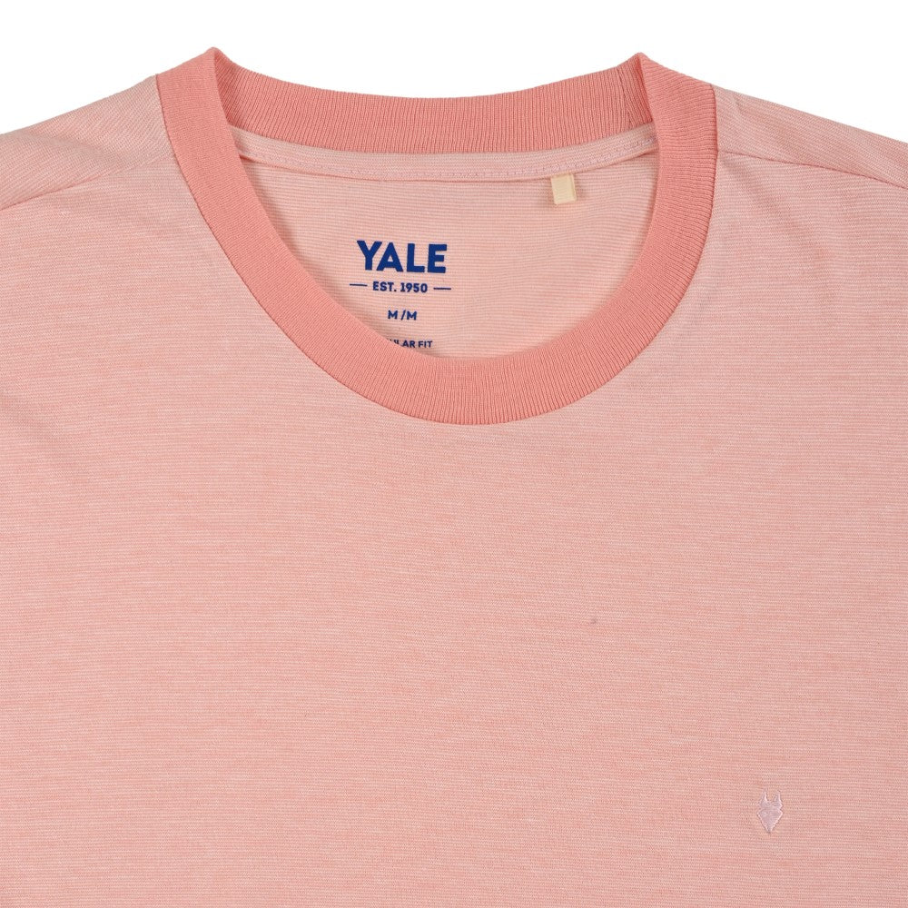 Playera Cuello Redondo Para Caballero Manga Corta Regular Fit 0873 Rosa