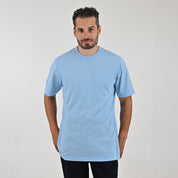 Playera Cuello Redondo Para Caballero Manga Corta Regular Fit 0877 Azul