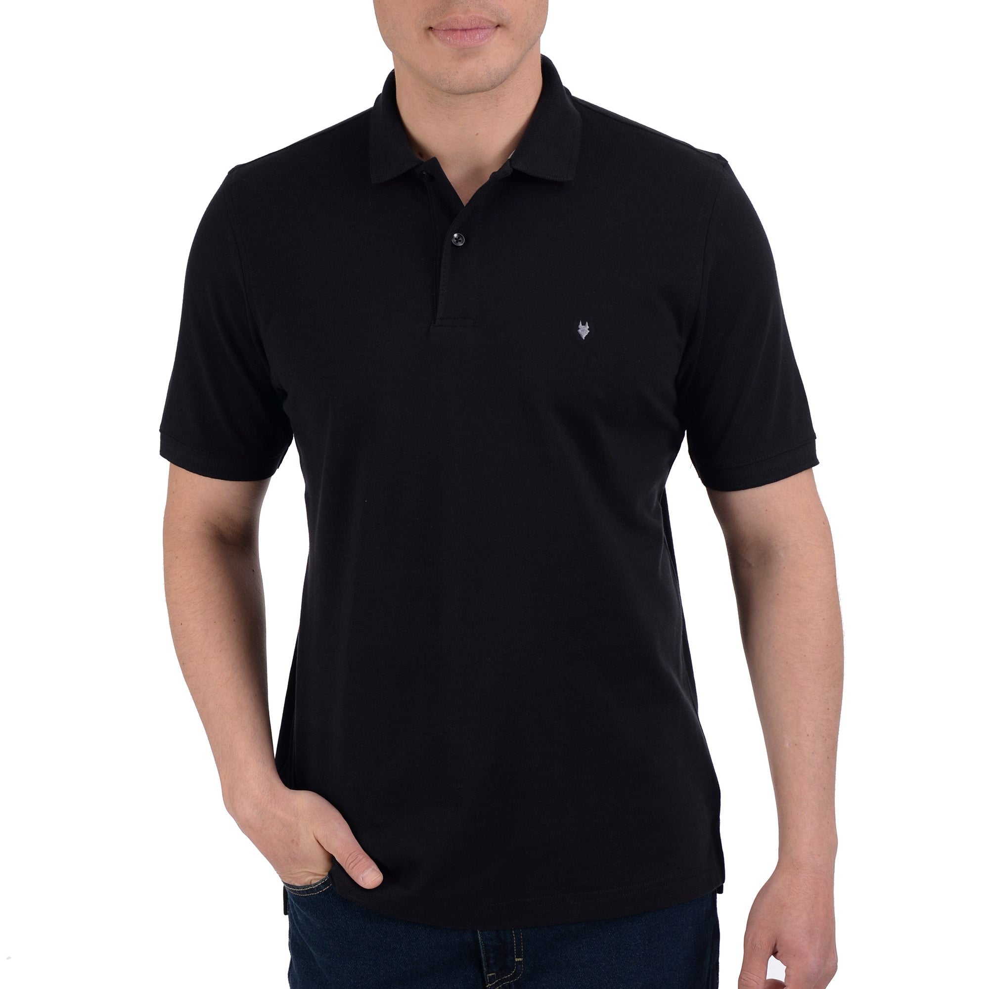 Playera Tipo Polo Yale Manga Corta Regular Fit 6909