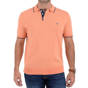Playera tipo polo Yale Manga Corta Regular Fit 7216 Melon