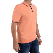Playera tipo polo Yale Manga Corta Regular Fit 7216 Melon