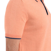 Playera tipo polo Yale Manga Corta Regular Fit 7216 Melon