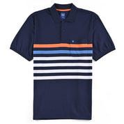Playera Yale Regular Fit Tipo polo 7552 Azul marino