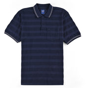 Playera Yale Regular Fit Tipo polo 7555 Azul marino