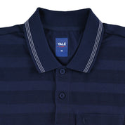 Playera Yale Regular Fit Tipo polo 7555 Azul marino