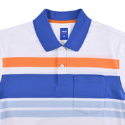 Playera Yale Regular Fit Tipo polo 7558 Blanco