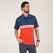 Playera Yale Regular Fit Tipo polo 7559 Mamey
