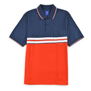 Playera Yale Regular Fit Tipo polo 7559 Mamey