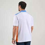 Playera Yale Regular Fit Tipo polo 7573 Blanco