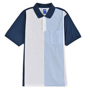 Playera Yale Regular Fit Tipo polo 7575 Azul marino