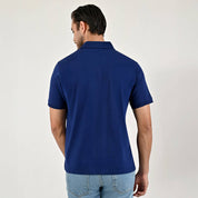 Playera Yale Para Caballero Manga Corta Cuello Polo Classic Fit 7409