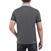 Playera Tipo Polo Yale  Manga Corta  Slim Fit 7264