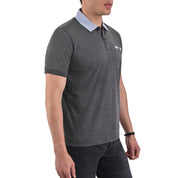 Playera Tipo Polo Yale  Manga Corta  Slim Fit 7264