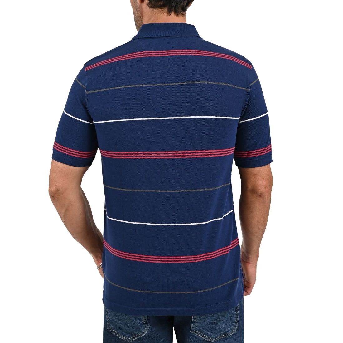 Playera Yale Cuello Polo Slim Fit  7269.