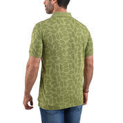 Playera Tipo Polo Yale Manga Corta Regular Fit 7271  Verde Manzana