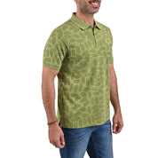 Playera Tipo Polo Yale Manga Corta Regular Fit 7271  Verde Manzana