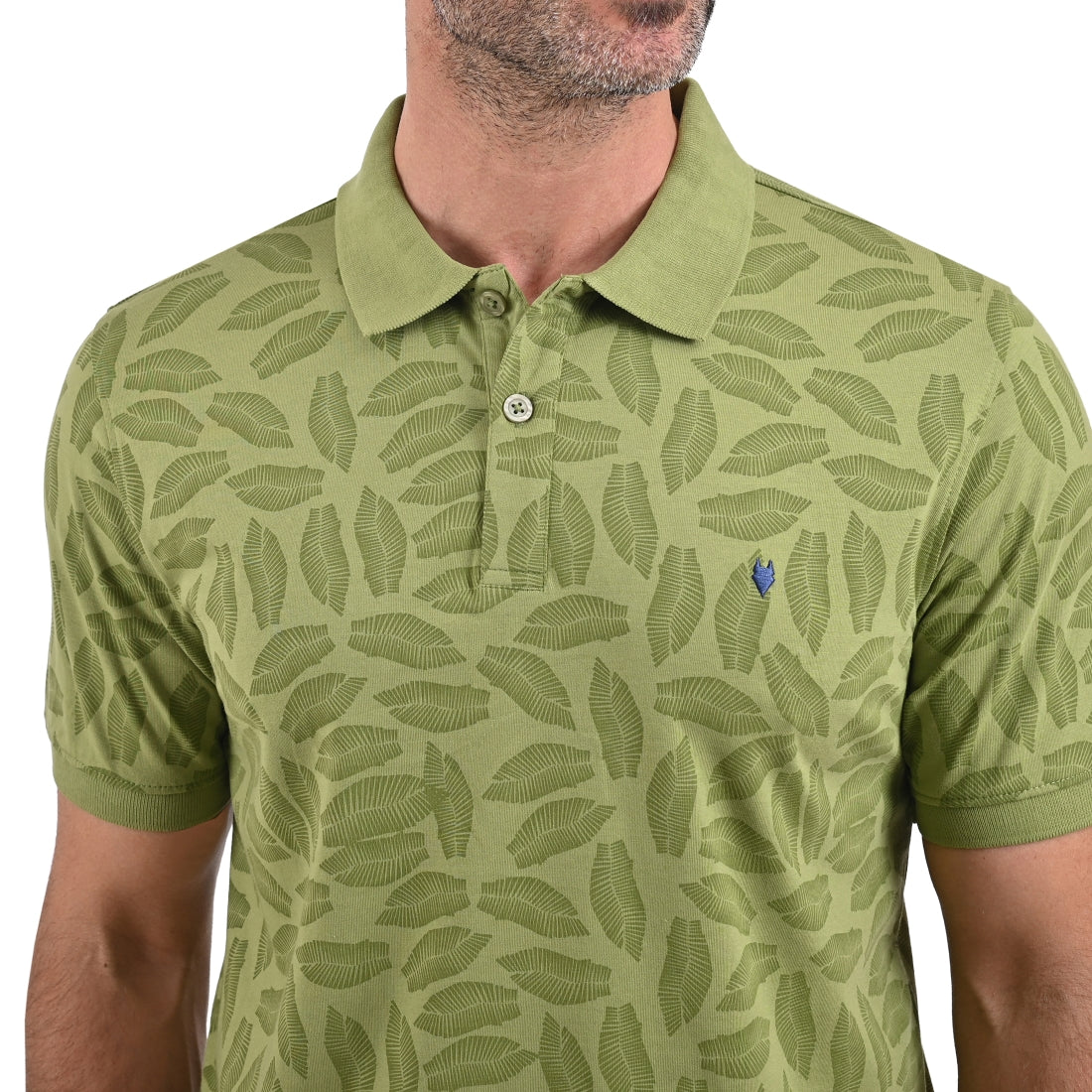 Playera Tipo Polo Yale Manga Corta Regular Fit 7271  Verde Manzana