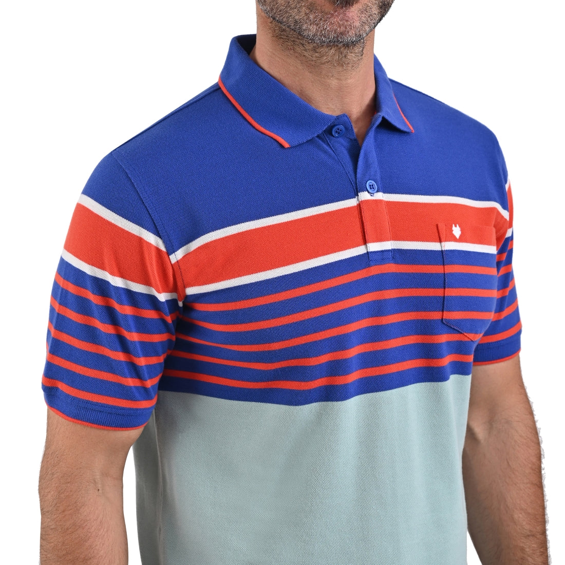 Playera Yale Cuello Polo Slim Fit  7274.