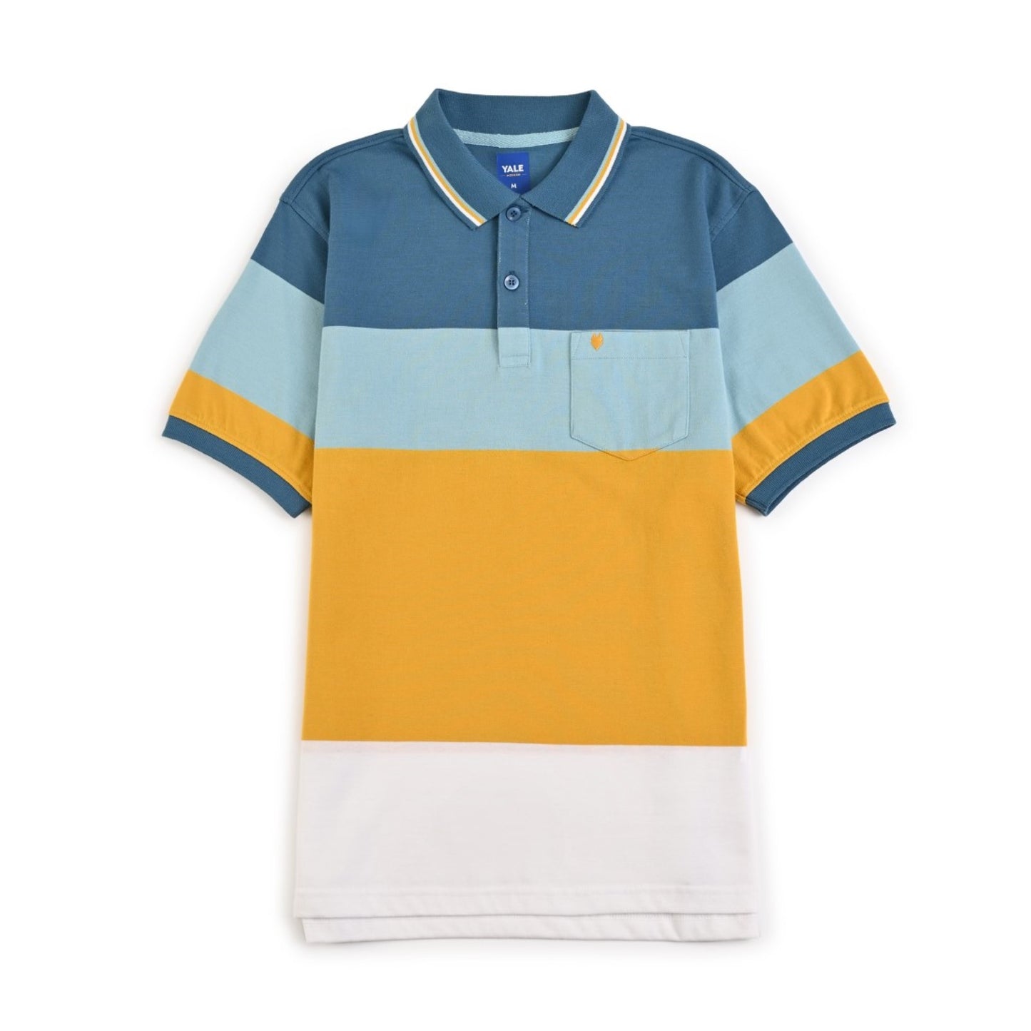 Playera Yale Cuello Polo Slim Fit 7370