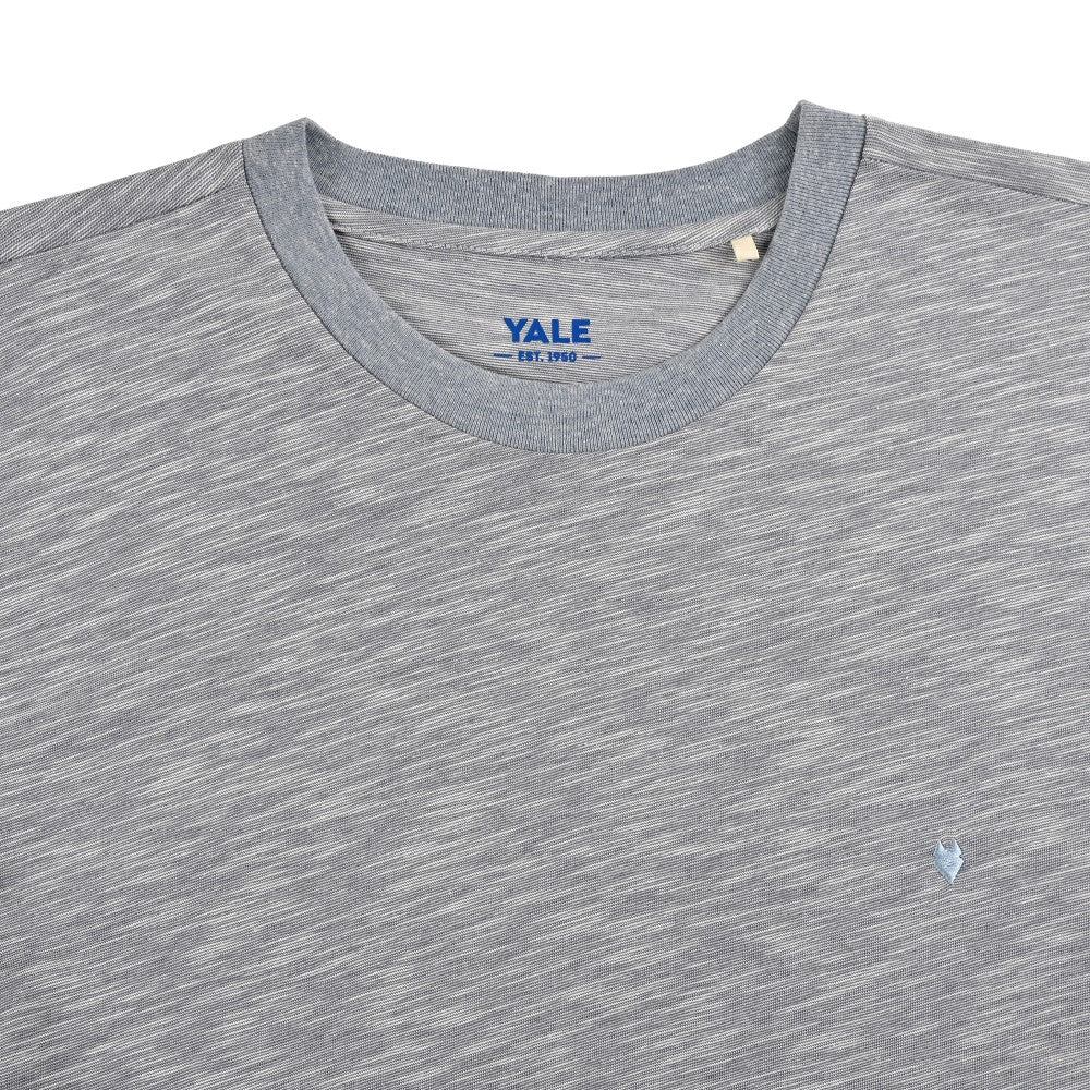 Playera Cuello Redondo Para Caballero Manga Larga Regular Fit 7085 Azul