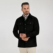 Chamarra Para Caballero Regular Fit A186 Negro