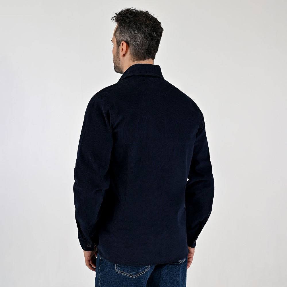 Chamarra Para Caballero Regular Fit A186 Azul Marino
