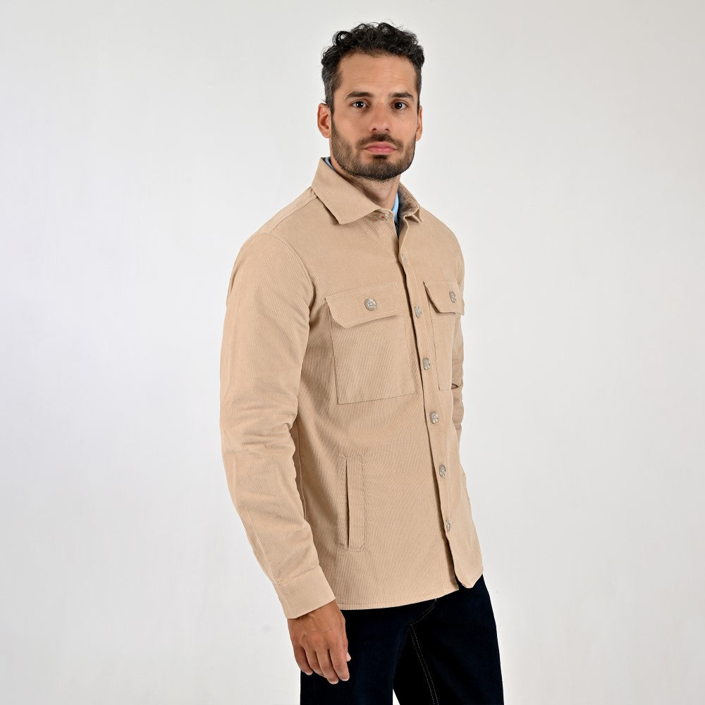 Chamarra Para Caballero Regular Fit A186 Kaki